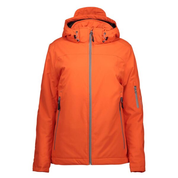 Køb ID - Dame vinterjakke - Orange - Str. L online billigt tilbud rabat tøj