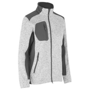 Køb ID - Fleece jakke - Lysegrå - Str. XL online billigt tilbud rabat tøj