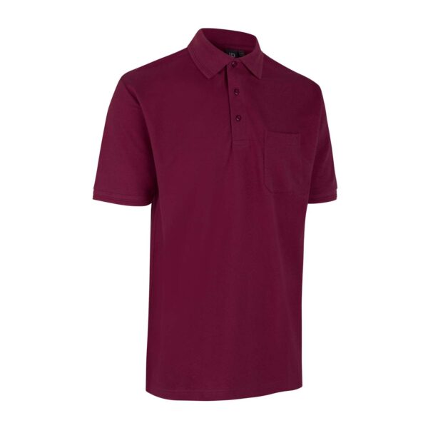 Køb ID - Herre polo - Bordeaux - Str. 6XL online billigt tilbud rabat tøj