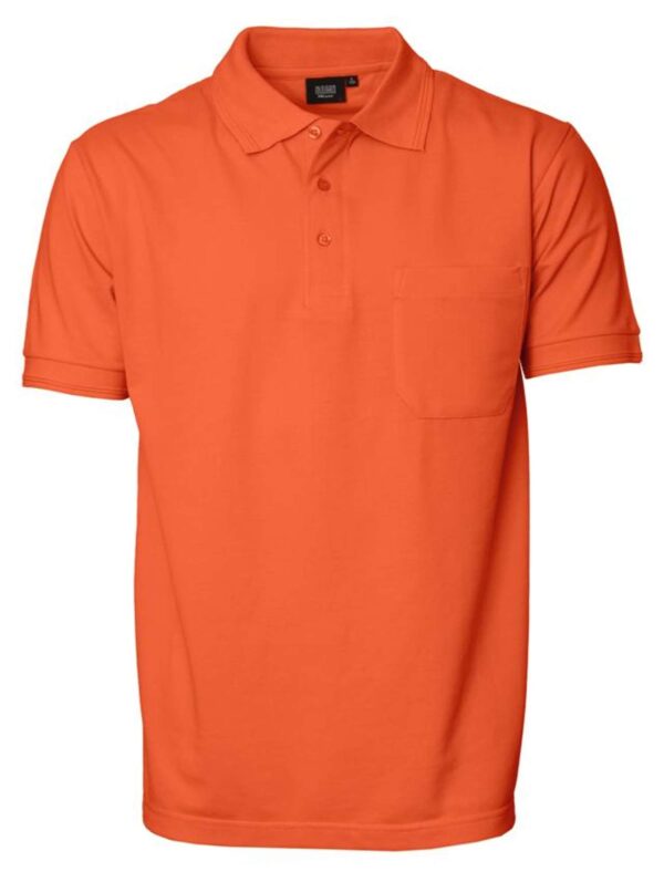 Køb ID - Herre polo - Orange - Str. XL online billigt tilbud rabat tøj