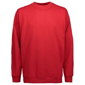 Køb ID - Herre sweatshirt - Rød - Str. 4XL online billigt tilbud rabat tøj