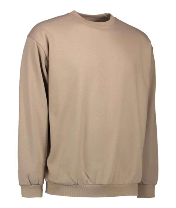 Køb ID - Herre sweatshirt - Sand - Str. S online billigt tilbud rabat tøj