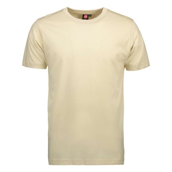 Køb ID - Herre t-shirt - Beige - Str. 2XL online billigt tilbud rabat tøj