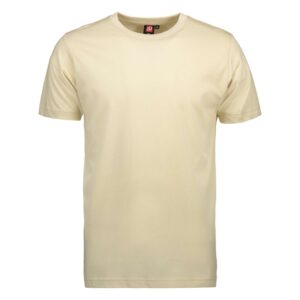 Køb ID - Herre t-shirt - Beige - Str. 3XL online billigt tilbud rabat tøj