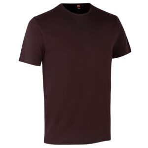 Køb ID - Herre t-shirt - Bordeaux - Str. 3XL online billigt tilbud rabat tøj