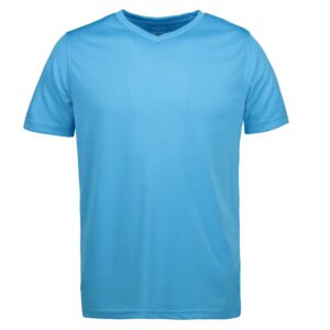 Køb ID - Herre t-shirt - Cyan - Str. 2XL online billigt tilbud rabat tøj