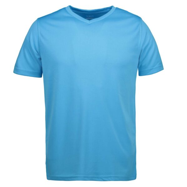Køb ID - Herre t-shirt - Cyan - Str. XL online billigt tilbud rabat tøj