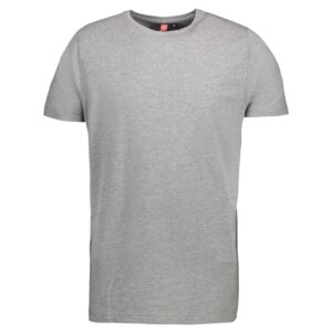 Køb ID - Herre t-shirt - Grå meleret - Str. L online billigt tilbud rabat tøj
