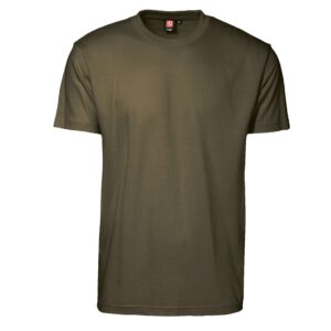 Køb ID - Herre t-shirt - Olivengrøn - Str. 3XL online billigt tilbud rabat tøj