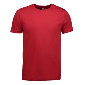 Køb ID - Herre t-shirt - slim fit - Rød - Str. L online billigt tilbud rabat tøj