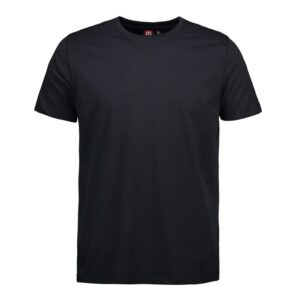 Køb ID - Herre t-shirt - slim fit - Sort - Str. 2XL online billigt tilbud rabat tøj