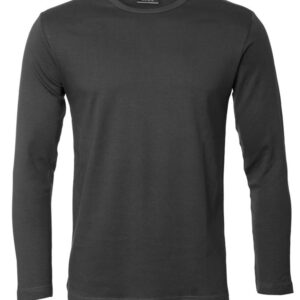 Køb ID - Langærmet herre t-shirt - Koksgrå - Str. 3XL online billigt tilbud rabat tøj