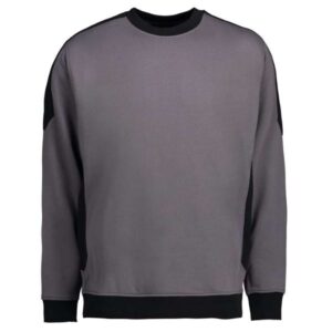 Køb ID - Pro Wear herre sweatshirt - Mørkegrå - Str. M online billigt tilbud rabat tøj