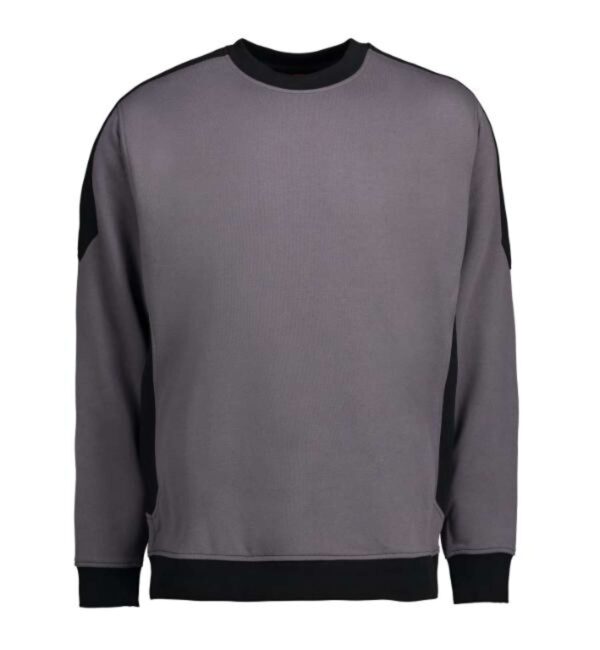 Køb ID - Pro Wear herre sweatshirt - Mørkegrå - Str. XS online billigt tilbud rabat tøj