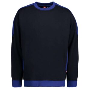 Køb ID - Pro Wear herre sweatshirt - Navy - Str. S online billigt tilbud rabat tøj