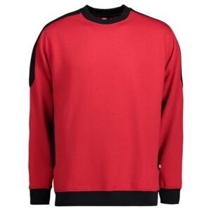 Køb ID - Pro Wear herre sweatshirt - Rød - Str. 6XL online billigt tilbud rabat tøj