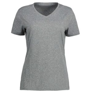 Køb ID - T-shirt m. V-hals - Grå meleret - Str. L online billigt tilbud rabat tøj