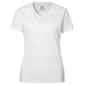 Køb ID - T-shirt m. V-hals - Hvid - Str. 2XL online billigt tilbud rabat tøj