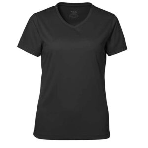 Køb ID - T-shirt m. V-hals - Sort - Str. 2XL online billigt tilbud rabat tøj