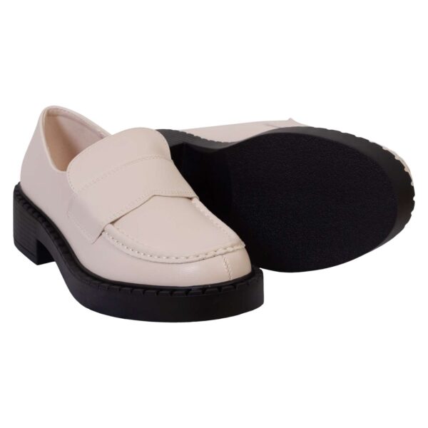 Køb Ideal Shoes - Dame loafers - Beige - Str. 37 online billigt tilbud rabat tøj