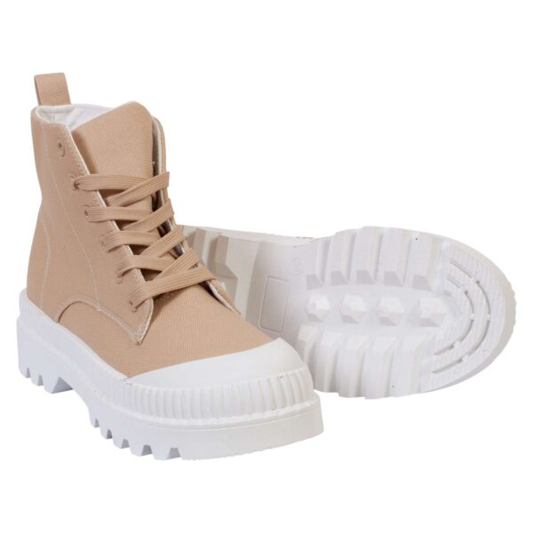 Køb Ideal Shoes - Dame sneakers - Khaki - Str. 36 online billigt tilbud rabat tøj