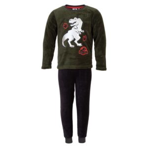 Køb Jurassic World - Drenge fleecesæt - Army - Str. 116 online billigt tilbud rabat tøj