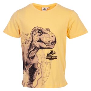 Køb Jurassic World - Drenge t-shirt - Gul - Str. 98 online billigt tilbud rabat tøj