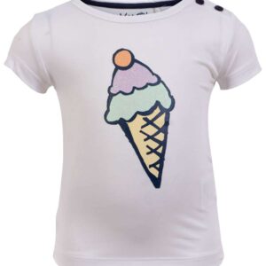 Køb Knot so bad - Pige T-shirt - Hvid - Str. 68 online billigt tilbud rabat tøj