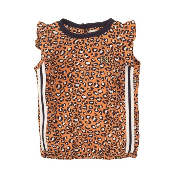 Køb Koko Noko - Pige bluse m. flæser - Orange - Str. 56 online billigt tilbud rabat tøj