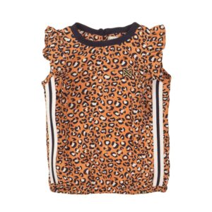 Køb Koko Noko - Pige bluse m. flæser - Orange - Str. 80 online billigt tilbud rabat tøj