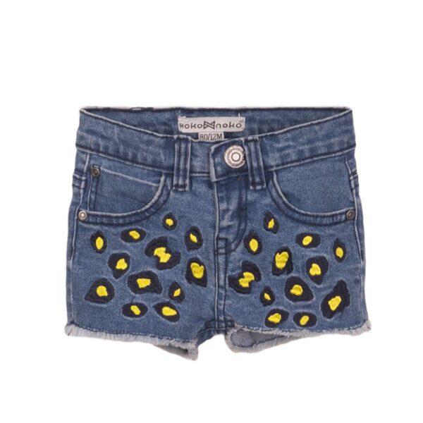 Køb Koko Noko - Pige denim shorts - Blå - Str. 62 online billigt tilbud rabat tøj