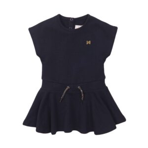 Køb Koko Noko - Pige kjole m. bindebånd i taljen - Navy - Str. 68 online billigt tilbud rabat tøj