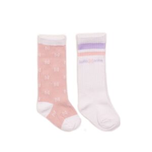 Køb Koko Noko - Pige strømper 2-pak - Lyserød - Str. 0-6 mdr online billigt tilbud rabat tøj