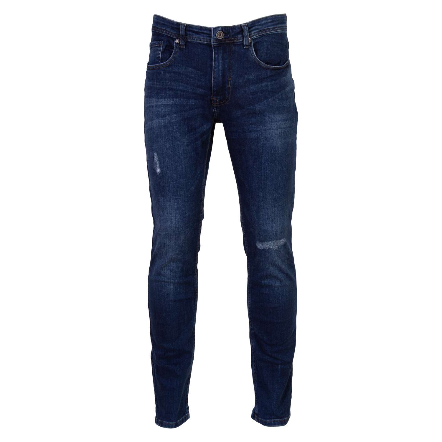 Køb Marcus - Cutler ripped herre jeans - Mørkeblå - Str. 33/34 online billigt tilbud rabat tøj