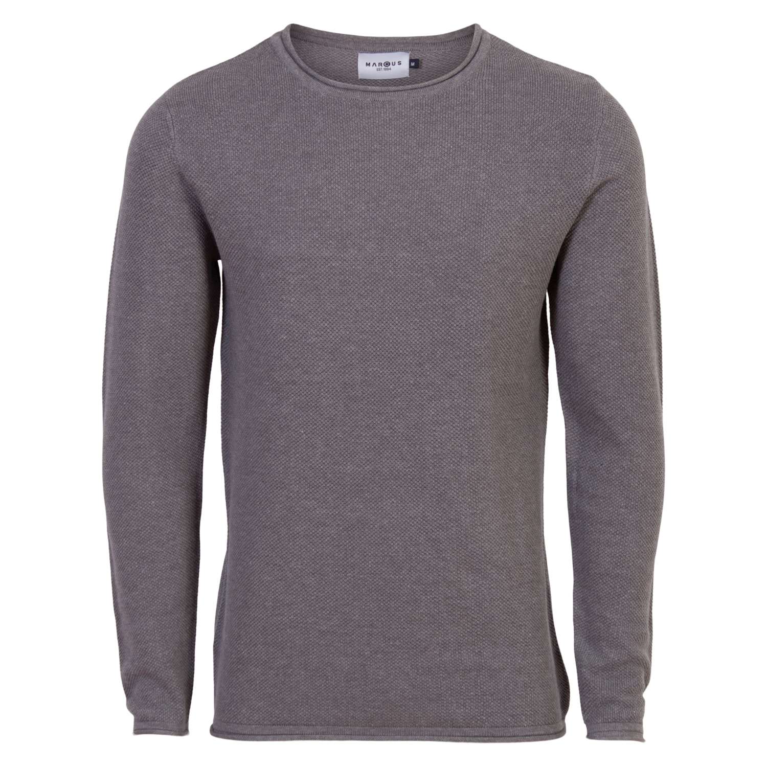 Køb Marcus - Langdon herre striktrøje - Grå - Str. 2XL online billigt tilbud rabat tøj