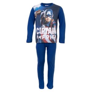 Køb Marvel - Drenge pyjamas - Captain America - Str. 128 online billigt tilbud rabat tøj