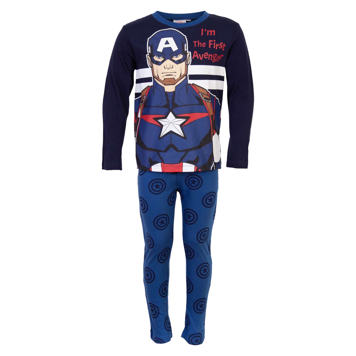 Køb Marvel - Drenge pyjamas - Captain America - Str. 140 online billigt tilbud rabat tøj