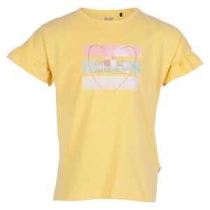 Køb Me Too - Pige t-shirt - Gul - Str. 110 online billigt tilbud rabat tøj