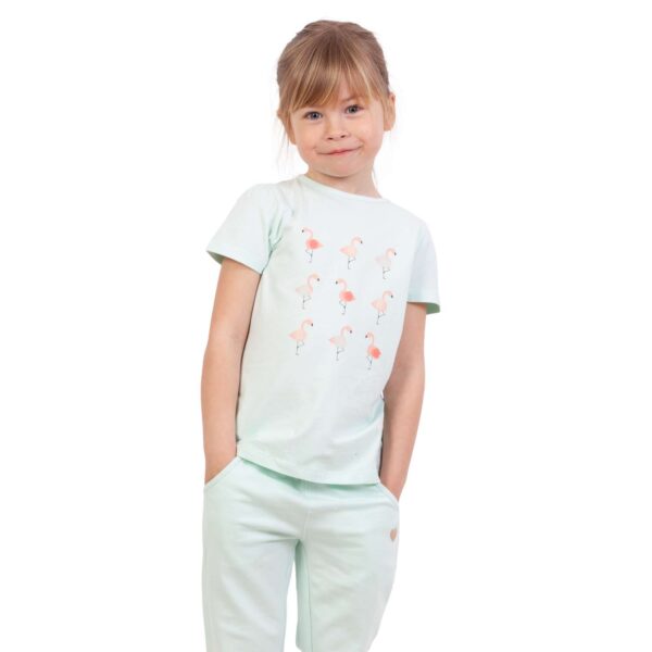 Køb Me Too - Pige t-shirt - Mint - Str. 116 online billigt tilbud rabat tøj