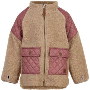 Køb Mikk-Line - Børne Teddy jakke - Rosa - Str. 104 online billigt tilbud rabat tøj