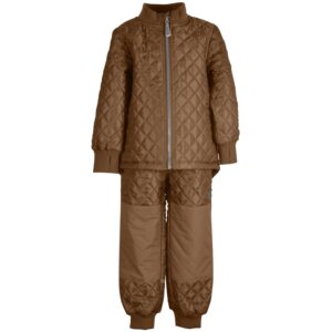 Køb Mikk-Line - Børne termosæt - Brun - Str. 134 online billigt tilbud rabat tøj