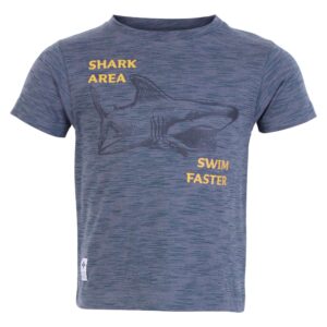 Køb N.O.H.R. - Shark drenge t-shirt - Blå - Str. 98/104 online billigt tilbud rabat tøj
