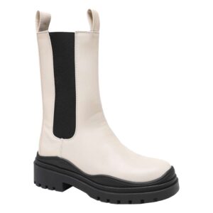 Køb NN - Chunky dame støvler - Beige - Str. 36 online billigt tilbud rabat tøj