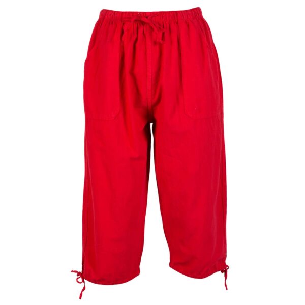 Køb NN - Dame 3/4 knickers - Rød - Str. 2XL online billigt tilbud rabat tøj