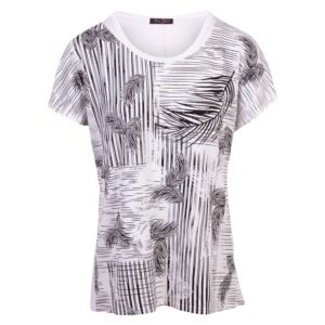 Køb NN - Dame T-shirt - Hvid - Str. 2XL/3XL online billigt tilbud rabat tøj