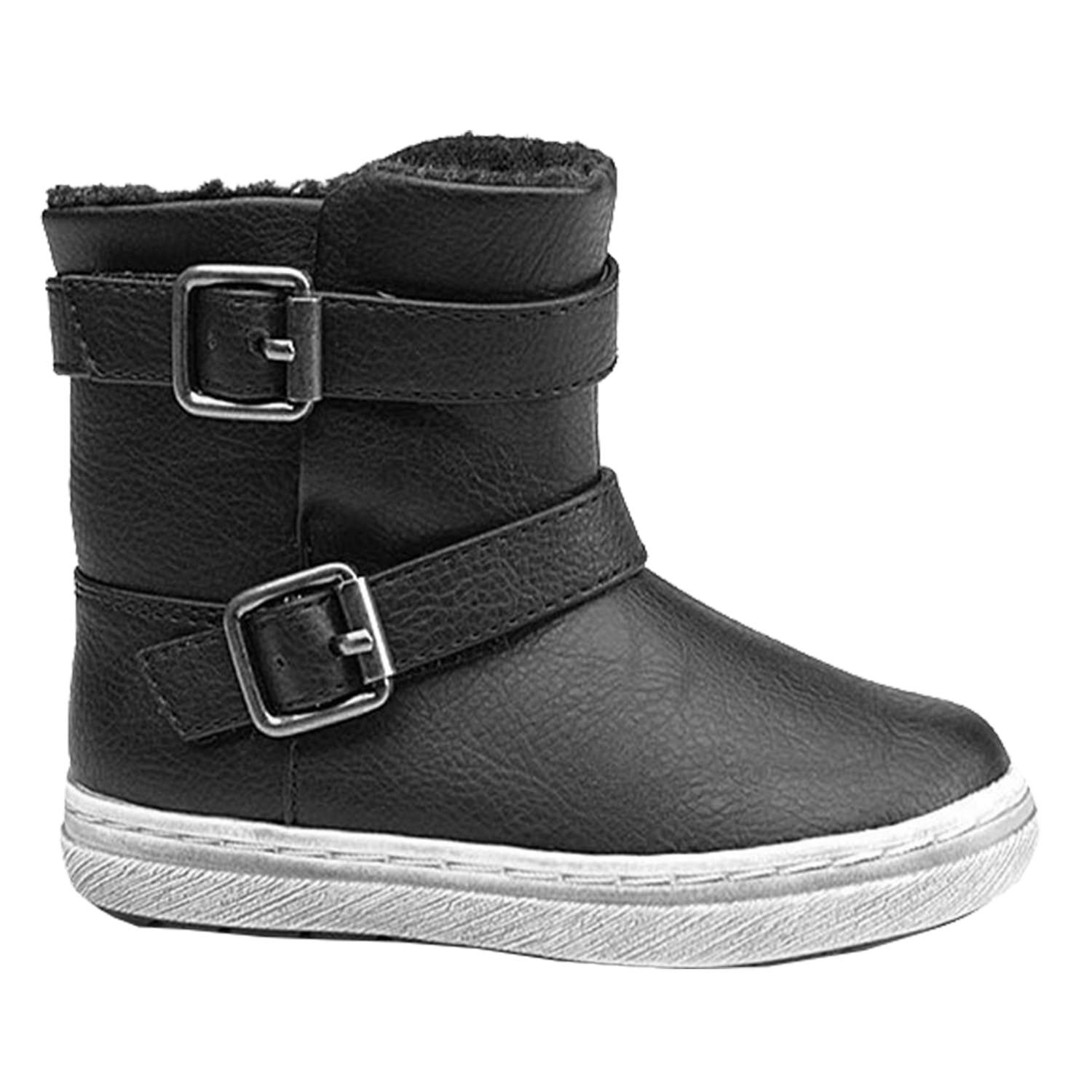 Køb NN - Pige støvler m. lynlås og for - Sort - Str. 22 online billigt tilbud rabat tøj