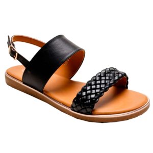 Køb NN - Sandal - Sort - Str. 38 online billigt tilbud rabat tøj