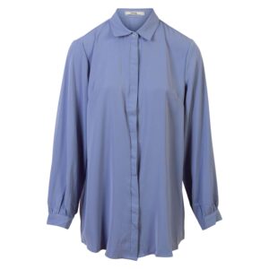 Køb NN - Skjorte m. plisse - Lyseblå - Str. S online billigt tilbud rabat tøj
