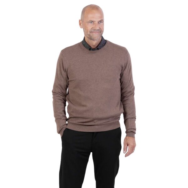 Køb Nero - Caravaggio herre strik pullover - Sand - Str. 2XL online billigt tilbud rabat tøj