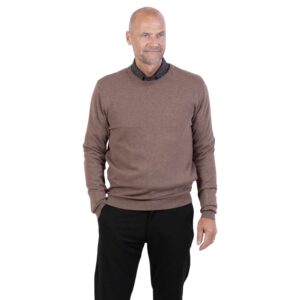 Køb Nero - Caravaggio herre strik pullover - Sand - Str. 3XL online billigt tilbud rabat tøj